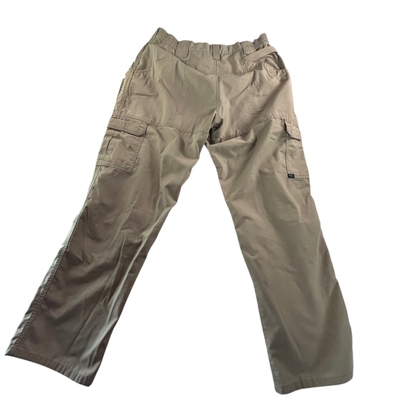 5.11 Tactical Series Cargo Pants Mens Size 36/32 Beige Work Utility Outdoor - Picture 2 of 11